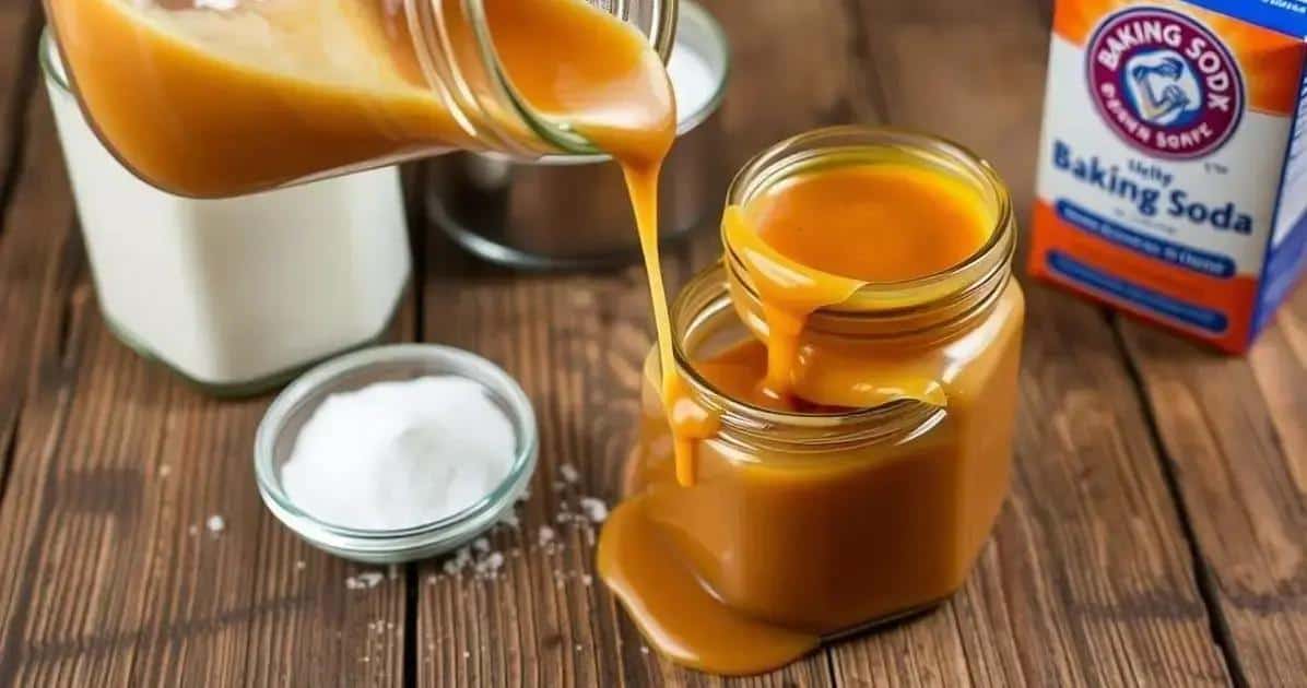 Ingredientes para o Doce de Leite Caseiro