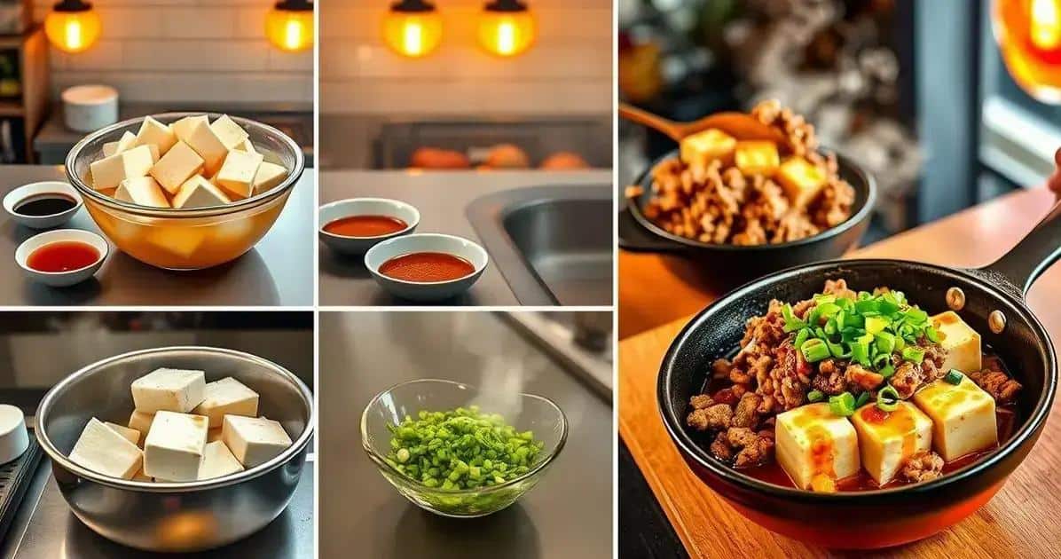 Método de Preparação do Mapo Tofu