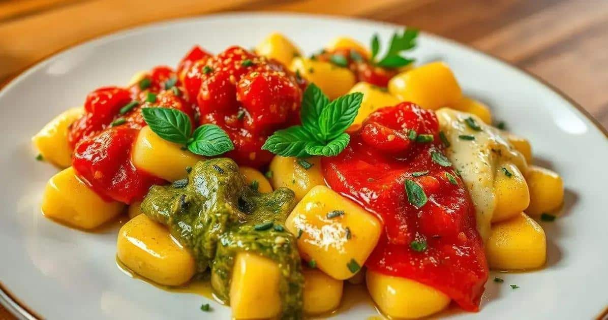 Nhoque de Batata com Molho Especial