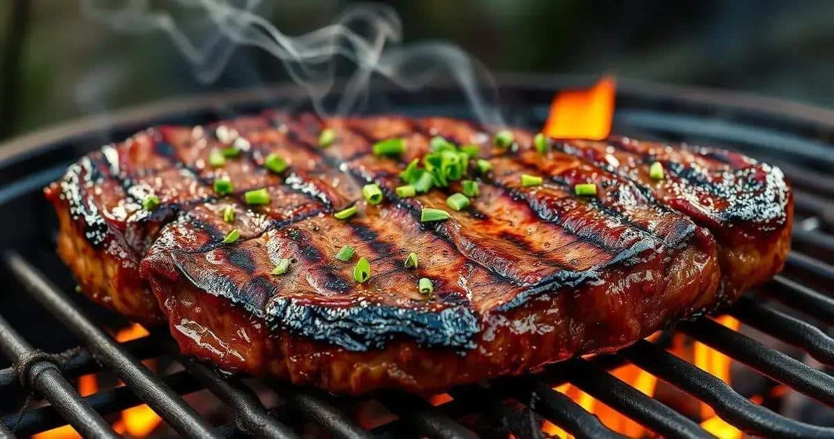 Picanha na Brasa: Descubra o Segredo da Carne Perfeita na Churrasqueira