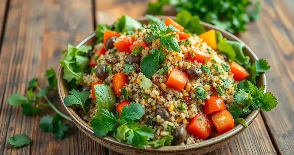 Salada de Quinoa Prática: Delicie-se com Esta Receita Refrescante
