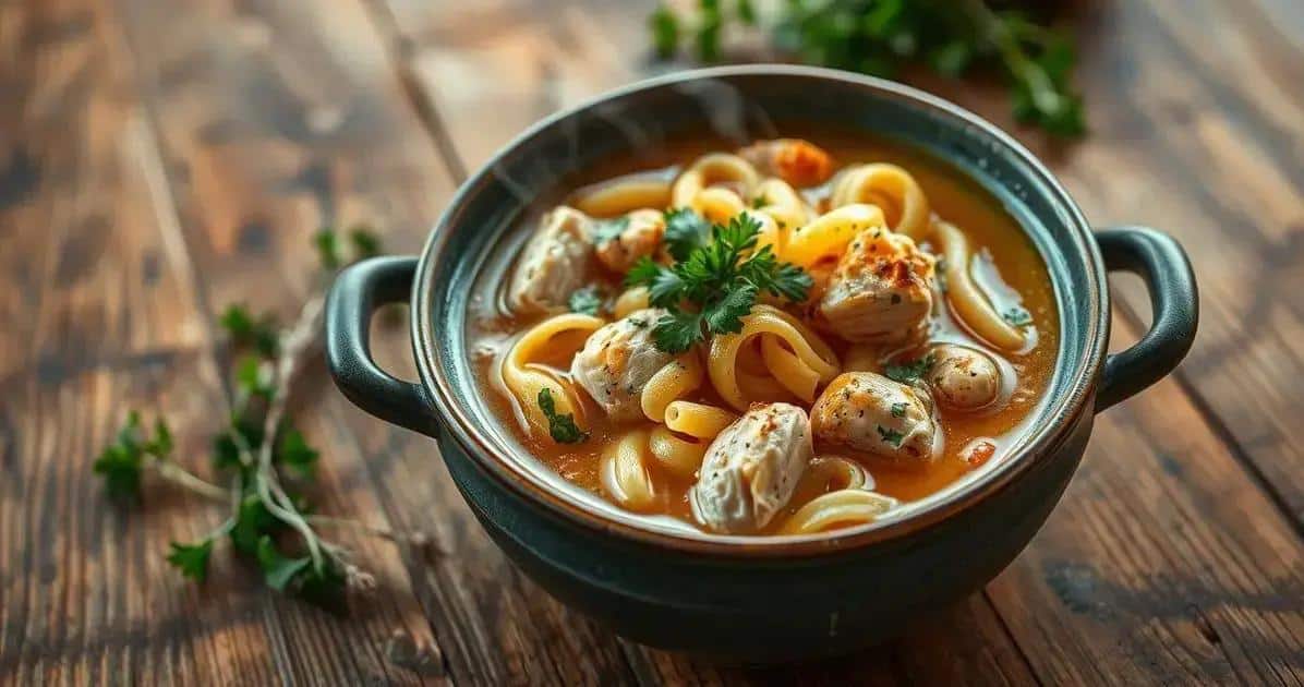 Sopa de Capeletti com Frango: Uma Deliciosa Receita Tradicional