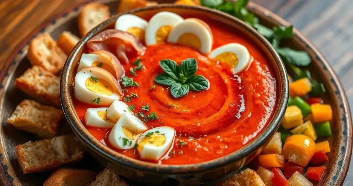 Sugestões de acompanhamento para seu Salmorejo