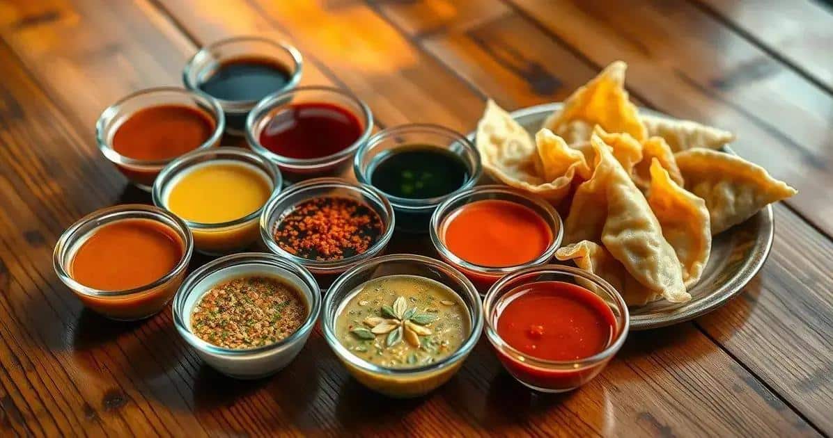 Sugestões de Molhos para Acompanhamento da Gyoza