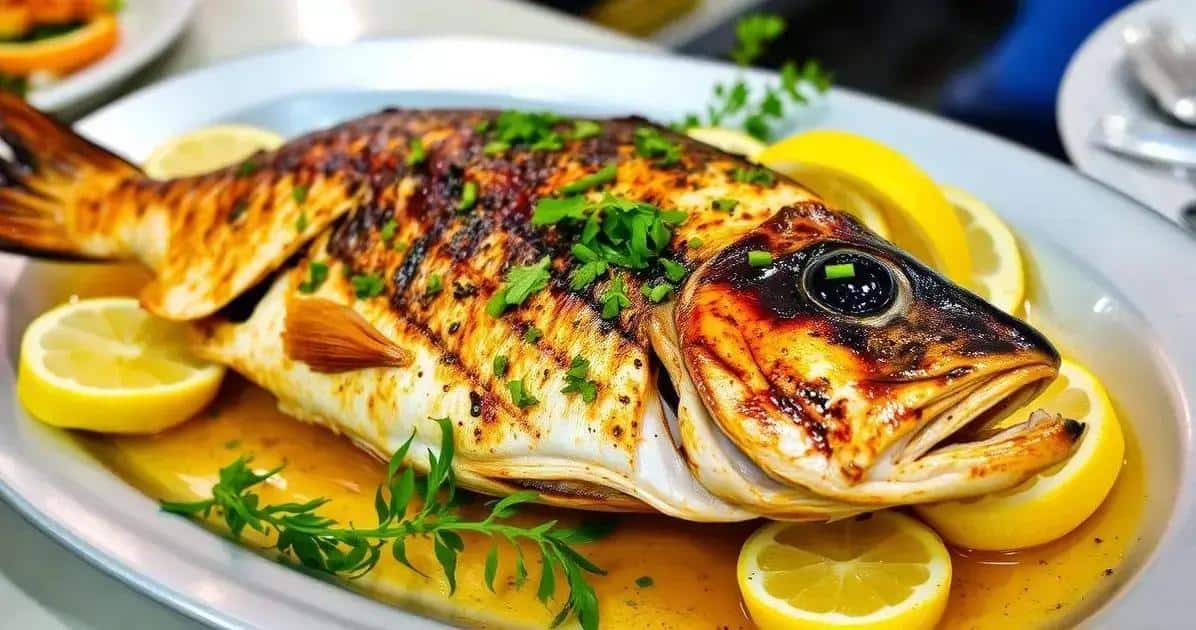Tainha Assada: Surpreenda-se com esta Deliciosa Receita Numa Variada Versão