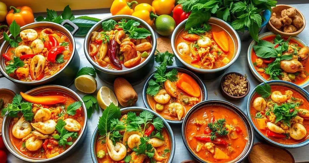 Variações da Moqueca Baiana