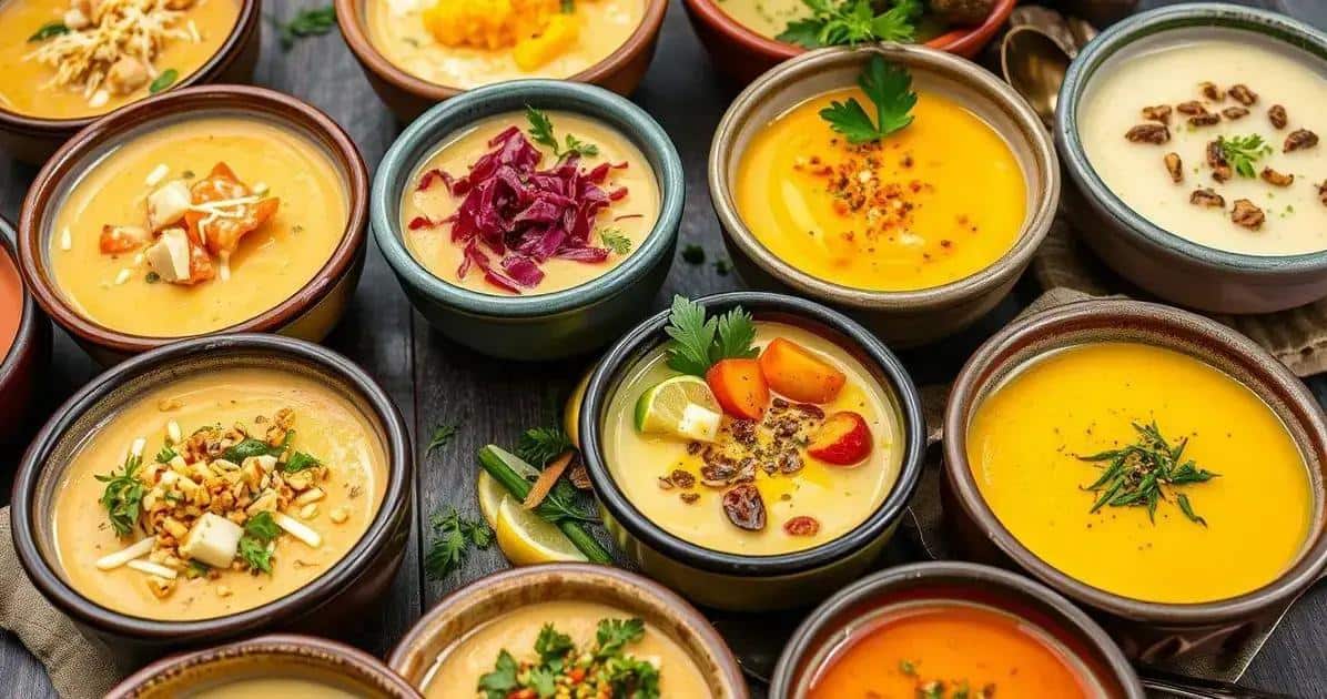 Variações da Receita de Creme de Batata com Bacon