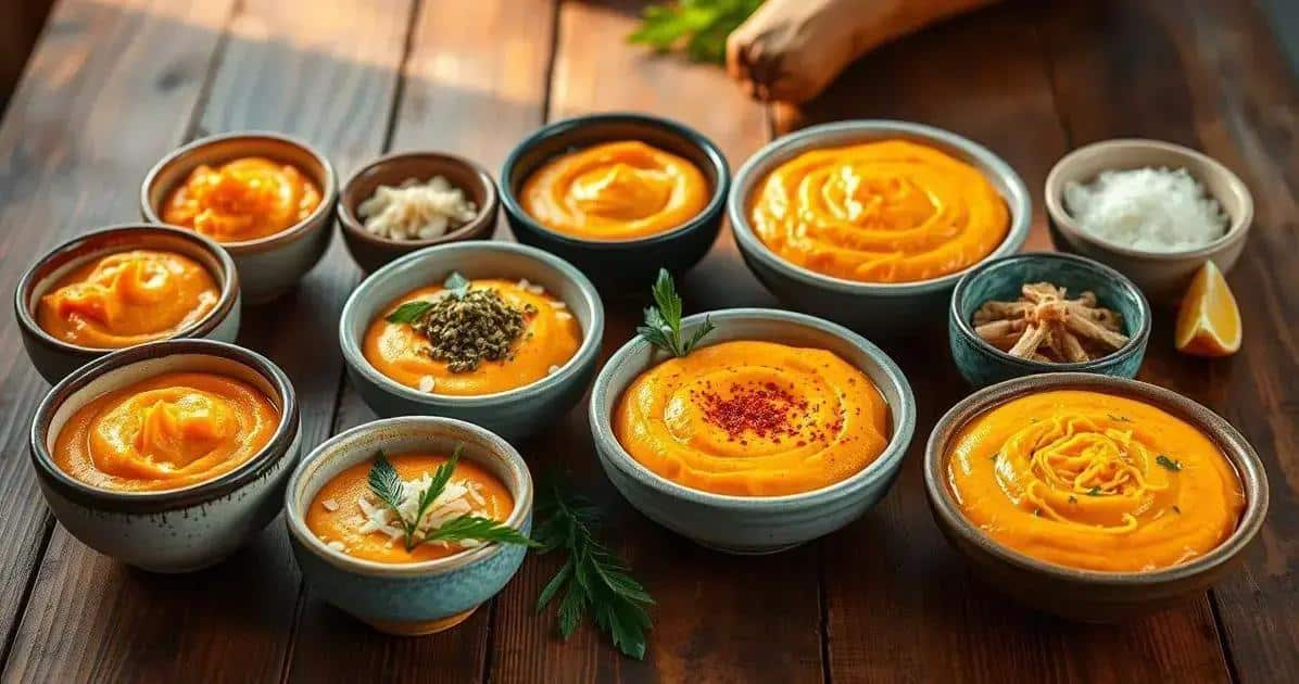 Variações da Receita de Purê de Batata Doce