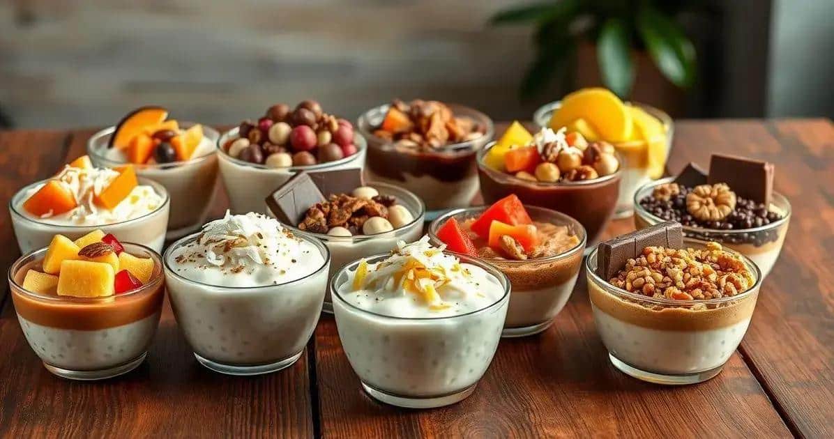 Variantes do Mingau de Tapioca
