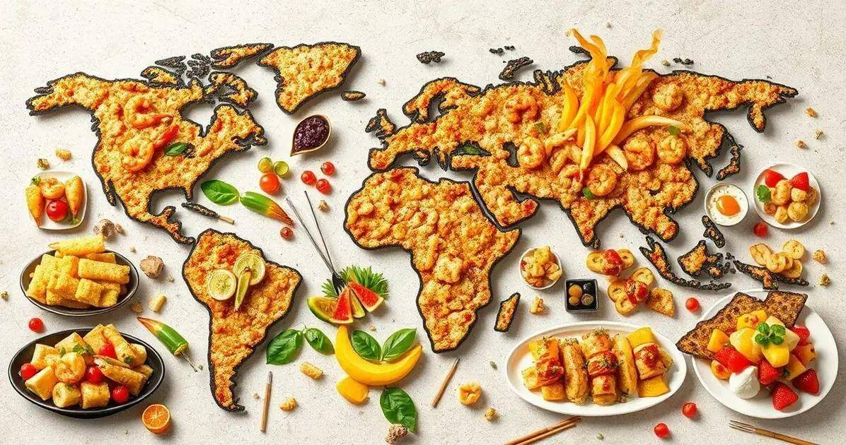 Variedades de Tempurá ao Redor do Mundo