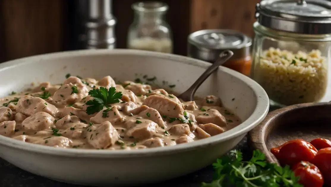 Como preparar strogonoff de frango passo a passo